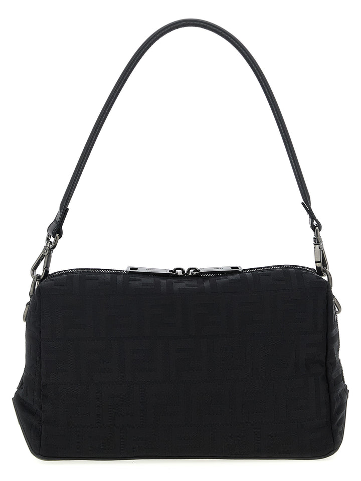 Fendi Fendi Lui Medium Squared Ff Shoulder Bags - Black | c16b76edbf24a83149adc857e7109951433551d3