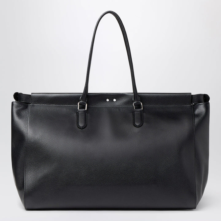 Fendi Peekaboo Tote Large Bag In Black Calfskin