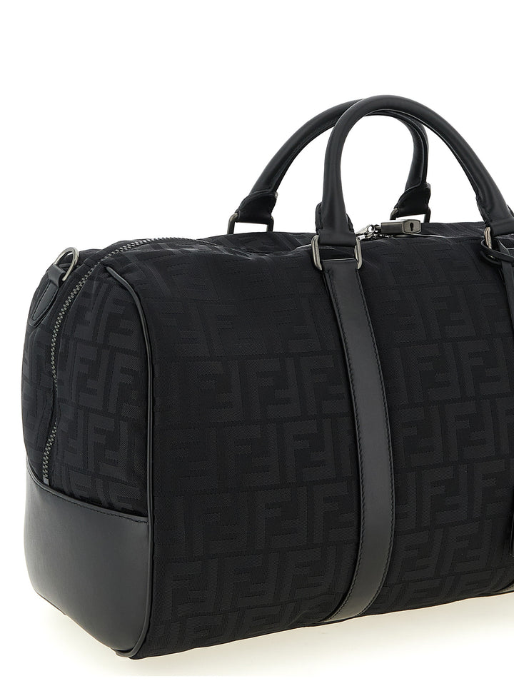 Fendi Medium Ff Duffel Bag Home & Lifestyle - Black | 98b0af248b608eb6998a2323afd061ff07eeff68