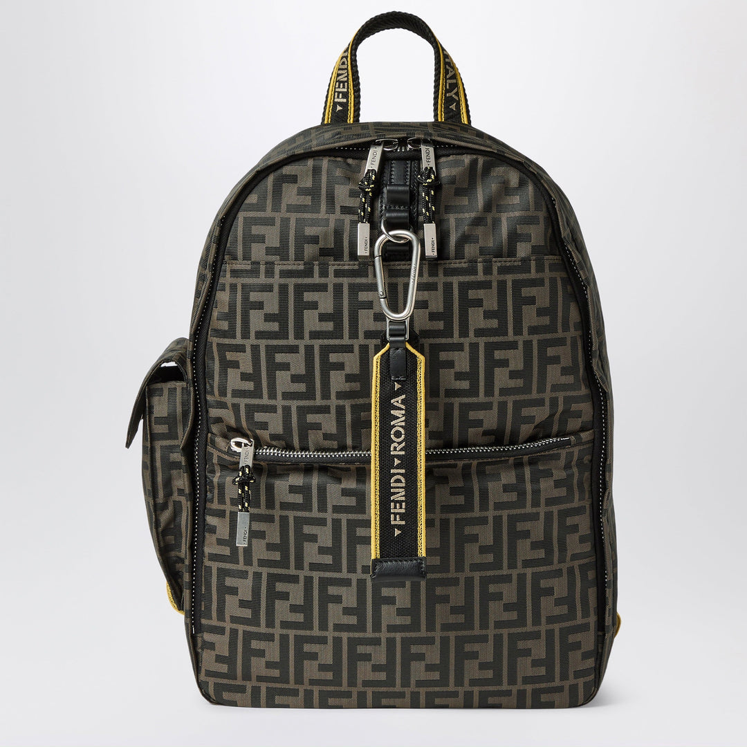 Fendi Fendi Climb Rucksack In Superlight Ff Zucca Fabric