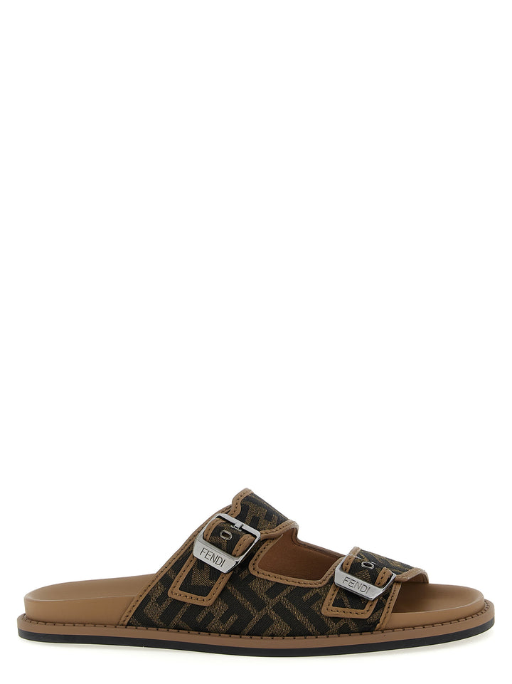 Fendi Fendi Feel Sandals - Brown | 9eecbd2af18e17c7a3c0810023c3486107c03ad4