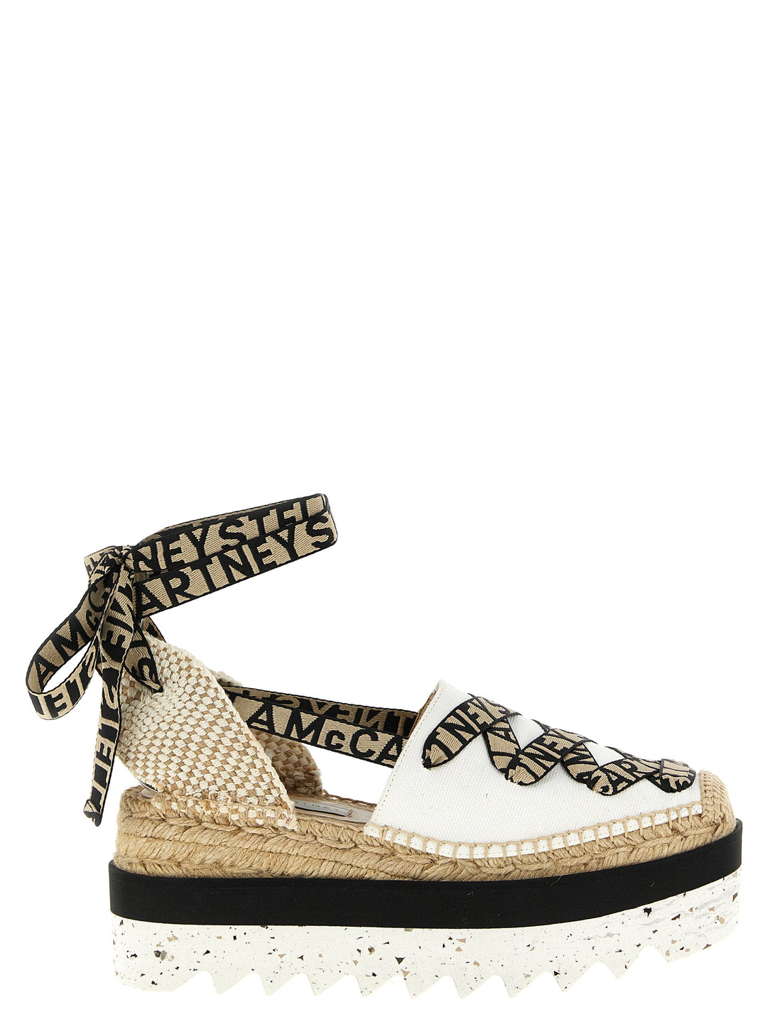 Stella Mccartney Gaia Wedges - Beige | 94bb1e2b1777fdb132906c9fbfd09d45aa8a82ec