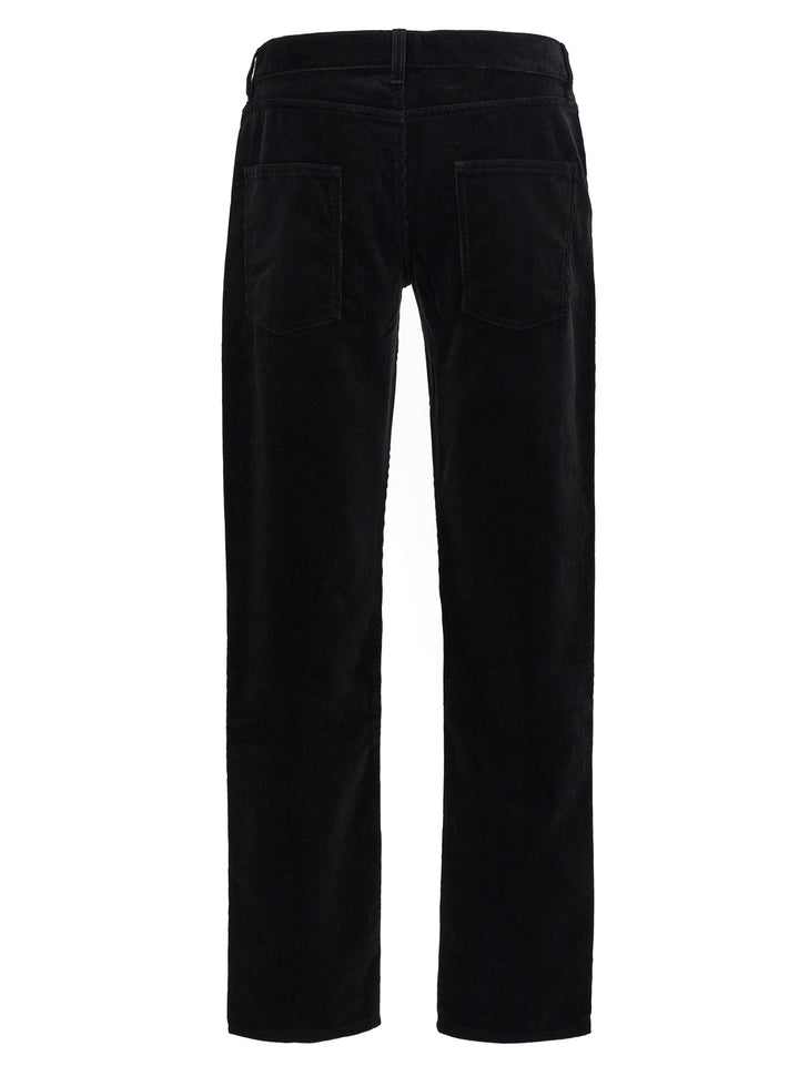 Corduroy Trousers Pants Black