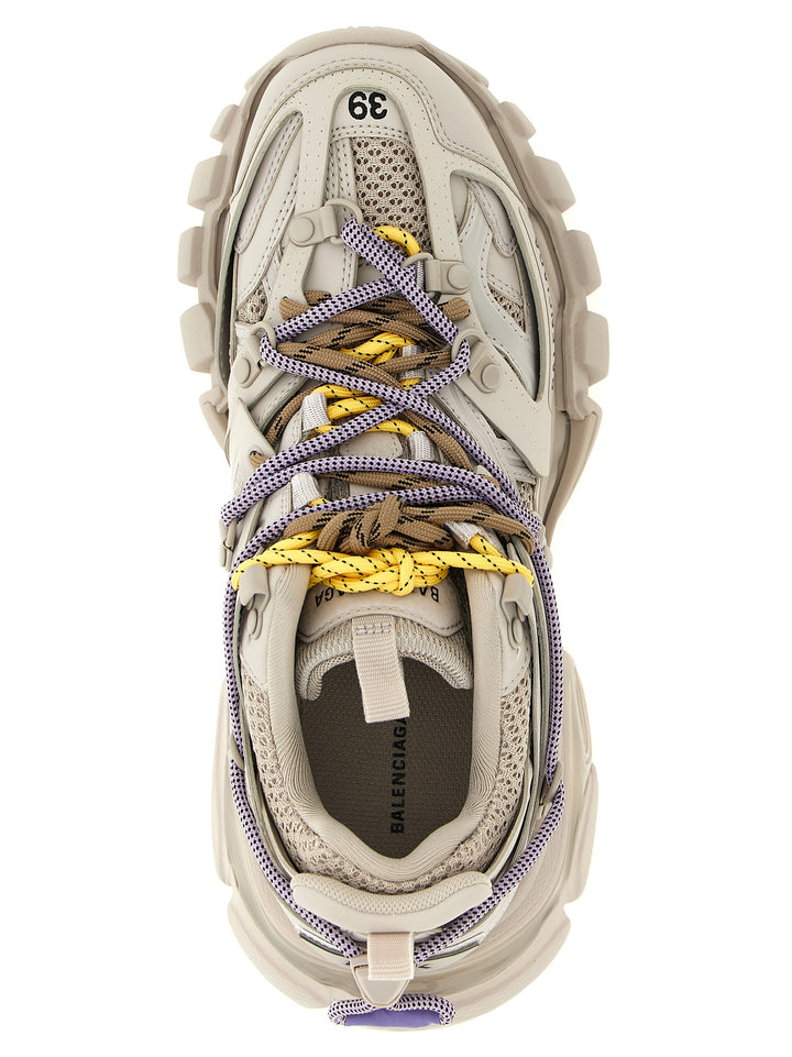 Balenciaga Track Trail Laces Sneakers - Gray | c68abd42f5eeb877ec113aeb170f5c179d35d966