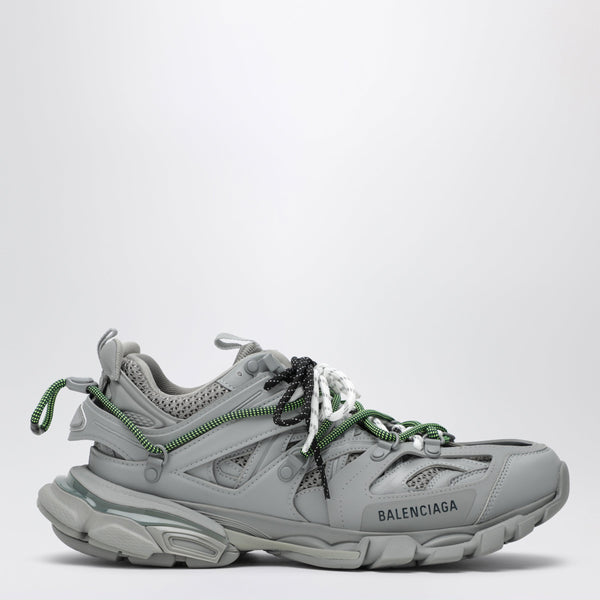 Track Sneakers In Grey/Yellow/White/Navy