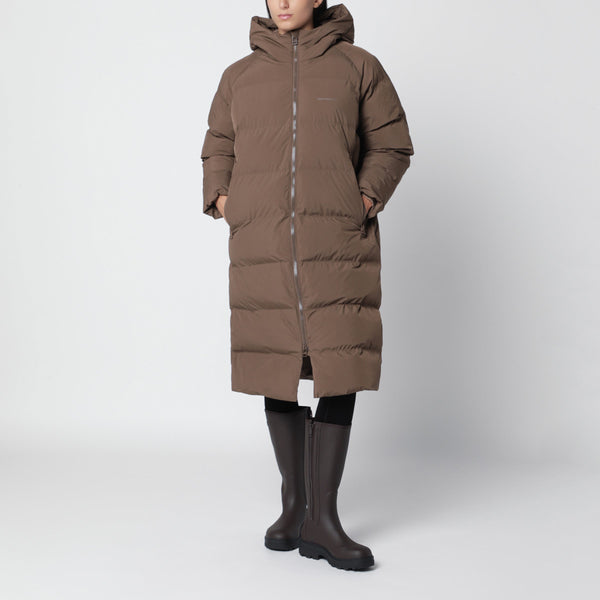 Brown Arctic Puffer Padded Parka