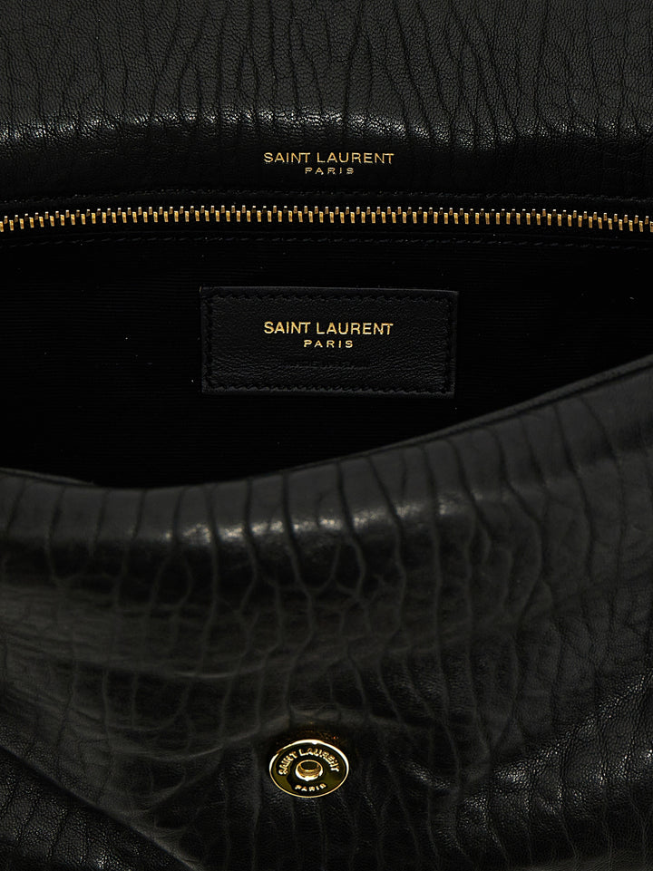 Saint Laurent Calypso Shoulder Bags - Black | 7301d4aeed90e6bb8f59a6fd05a19404737b45c3