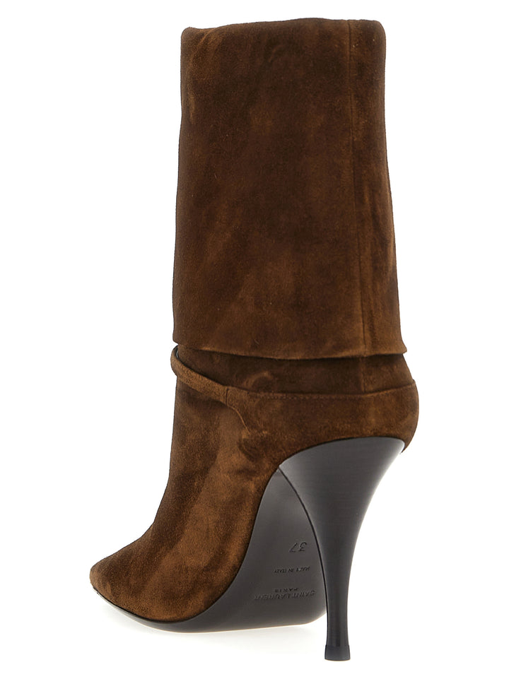 Ricky Boots, Ankle Boots Beige