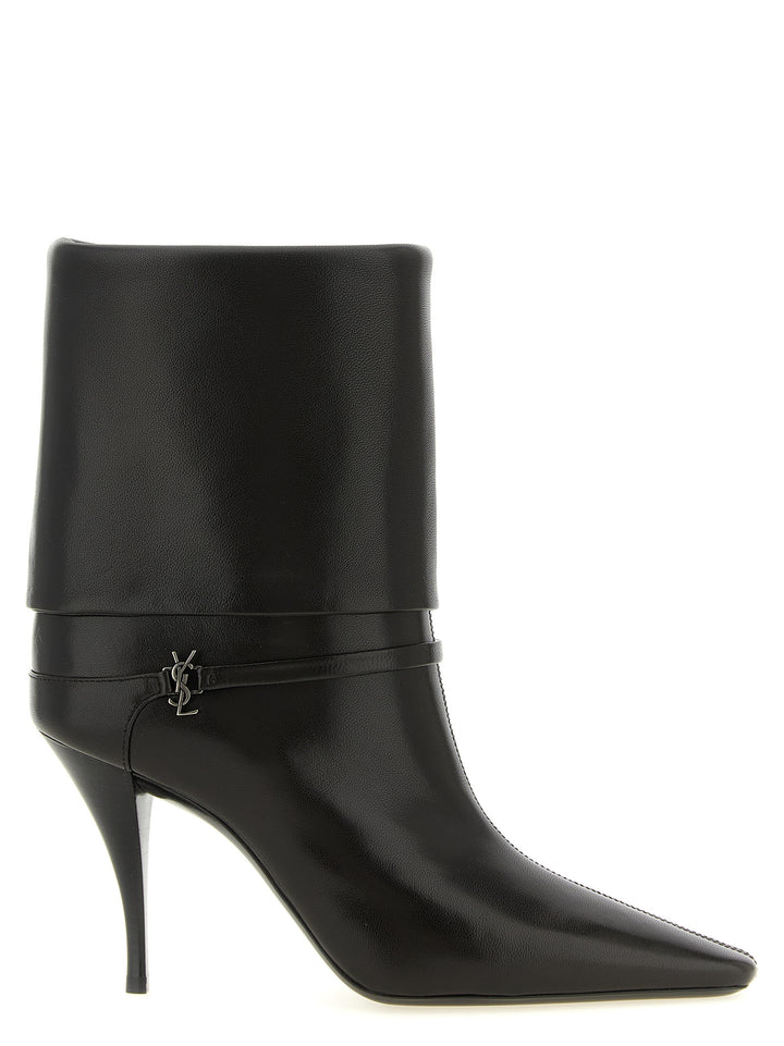 Saint Laurent Niki Boots and Ankle Boots - Brown | 2341a64f89389a733baa1e23324e675006d47a19
