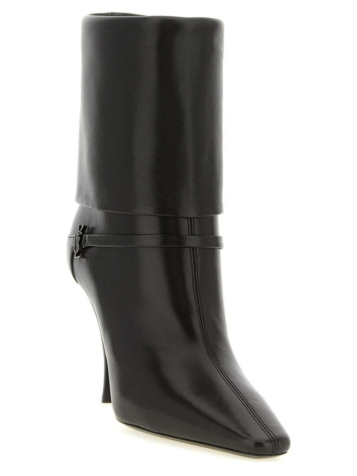 Saint Laurent Niki Boots and Ankle Boots - Brown | 679cba200145ac2fc81ae733568e4bf31288b133