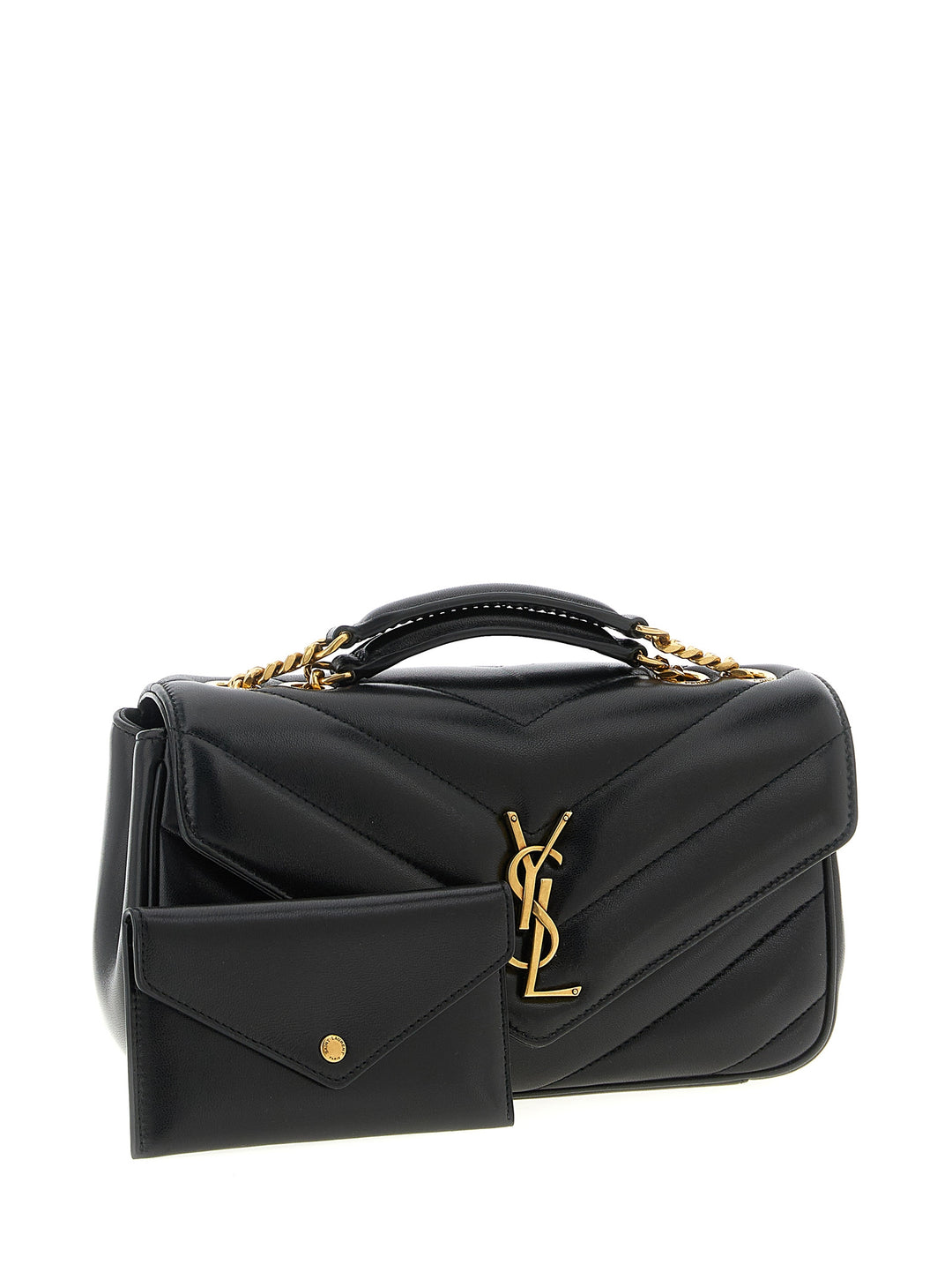 Saint Laurent Loulou Shoulder Bags - Black | 7dfec96d5d5506b16b9d304a7bd67383dd89d274