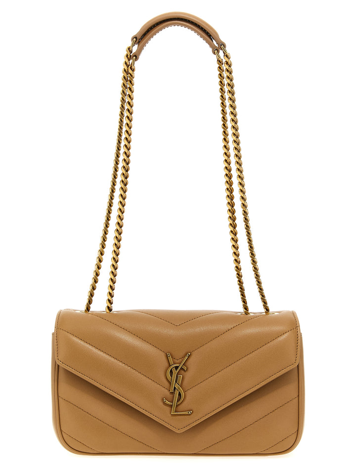 Saint Laurent Loulou Small Shoulder Bags - Beige | 0669c245e8e3f7e5fb18408ca687990dab556026
