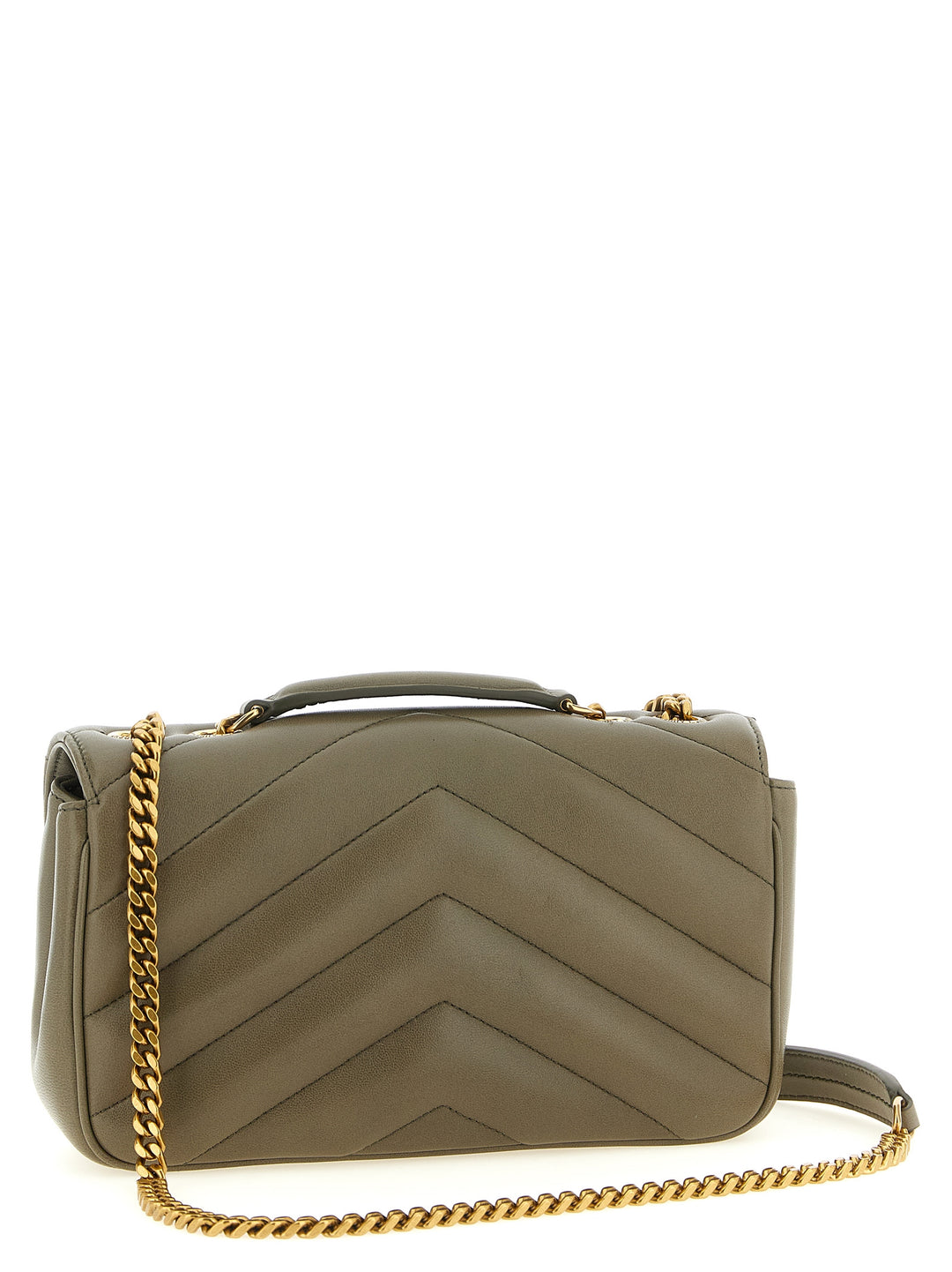 Saint Laurent Loulou Shoulder Bags - Green | a2018c9407026507555a3fdefa60134be96d15d2