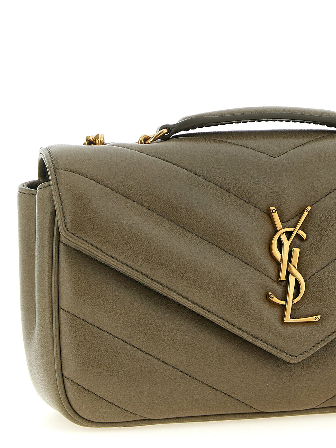Saint Laurent Loulou Shoulder Bags - Green | 10e3f25b5c95e980b42eb66e75081f775f3dd02c