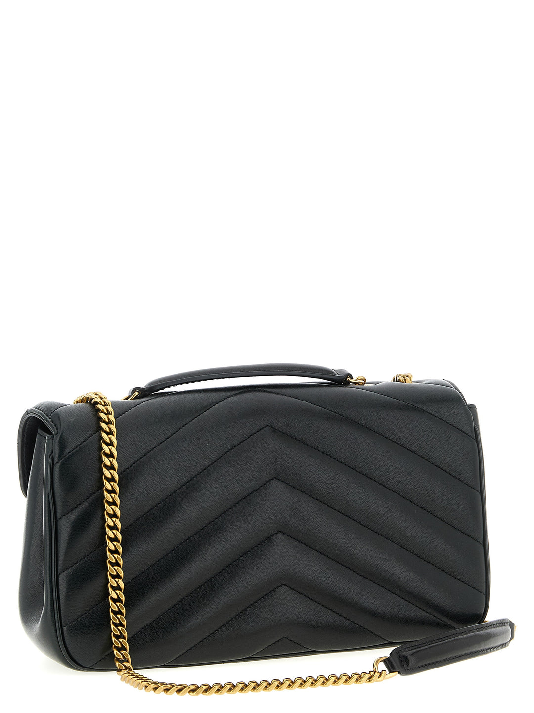 Saint Laurent Loulou Shoulder Bags - Black | 75aed5c3c1061d372e946fcb7b94539f70ffff74