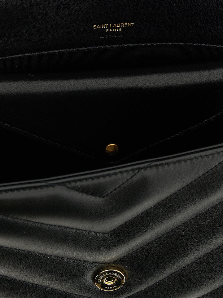 Saint Laurent Loulou Shoulder Bags - Black | 0d762667717fbf5e87581caa7140776cb7b0cf60