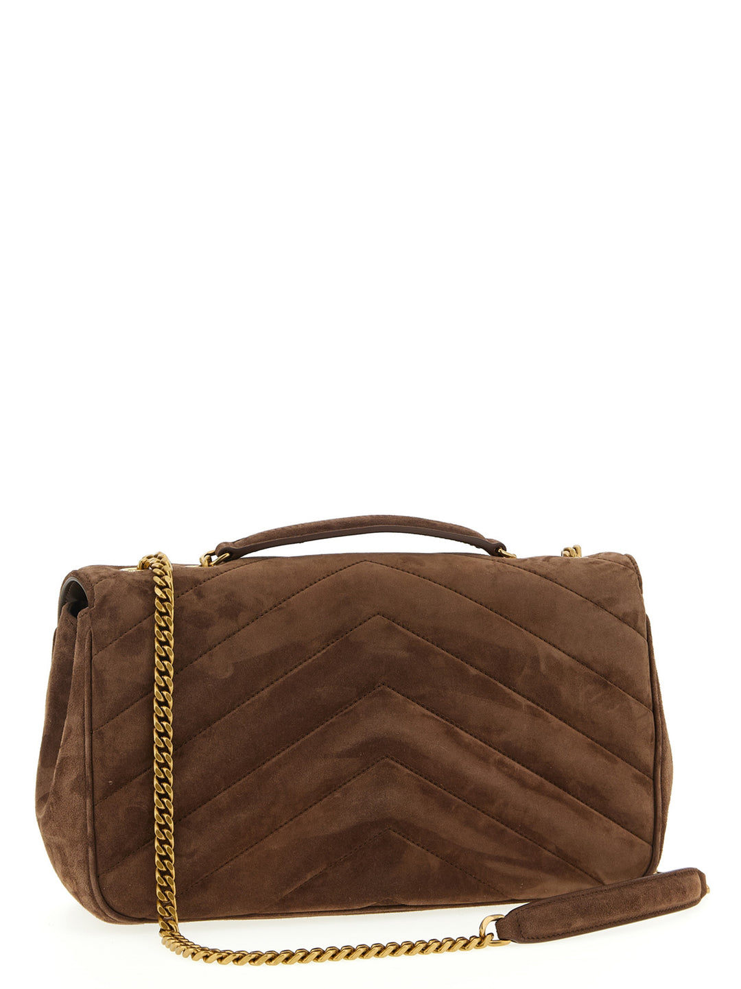 Saint Laurent Lou Lou M Shoulder Bags - Brown | 766b830df7d5e4e84b266ec5c45ba2411c6867d0