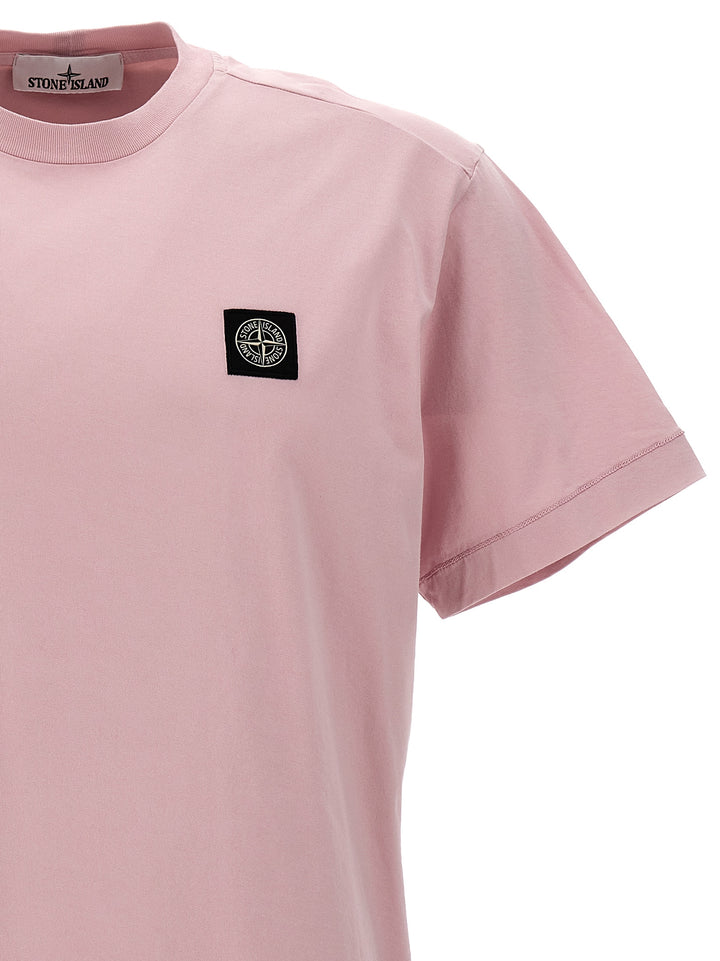 Logo Patch T-Shirt Pink