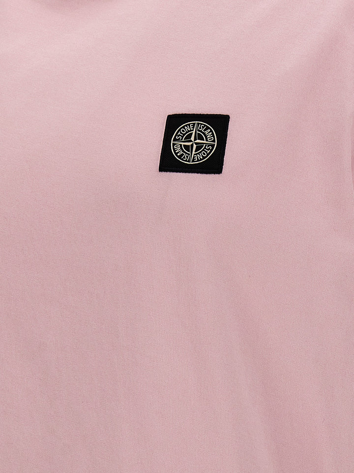 Logo Patch T-Shirt Pink