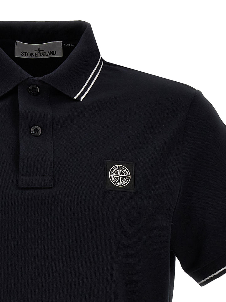 Logo  Shirt Polo Blue