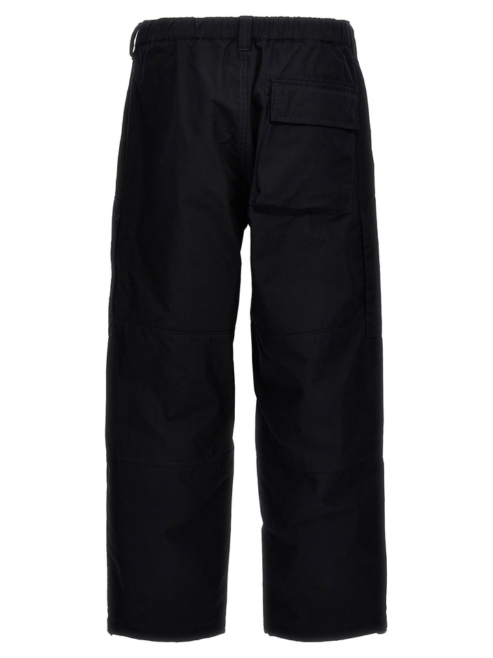 Logo Badge Cargo Pants Blue