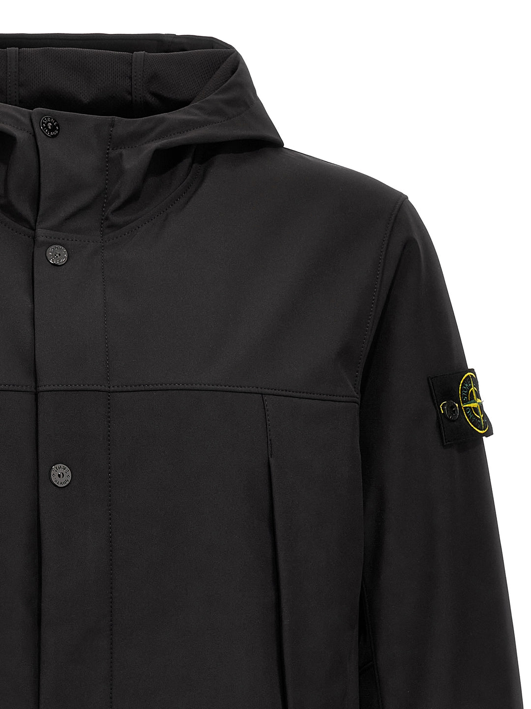 Light Soft Shell-R Casual Jackets, Parka Black