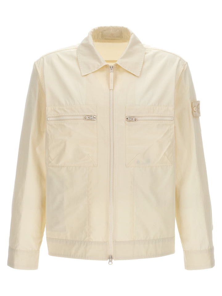 O-Ventile Ghost Piece Casual Jackets, Parka White