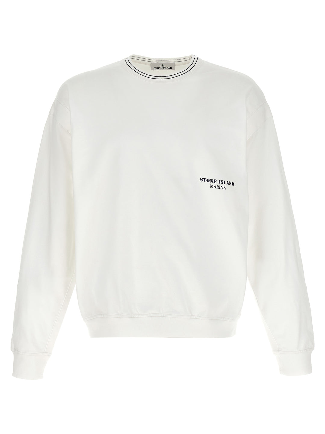 Logo Print Sweatshirt White