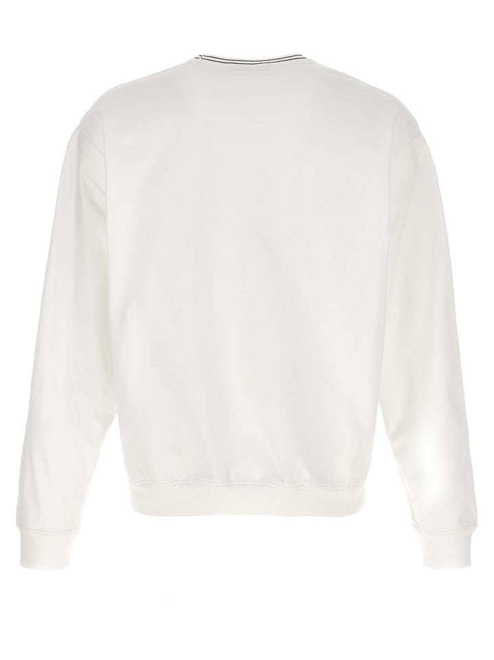 Logo Print Sweatshirt White