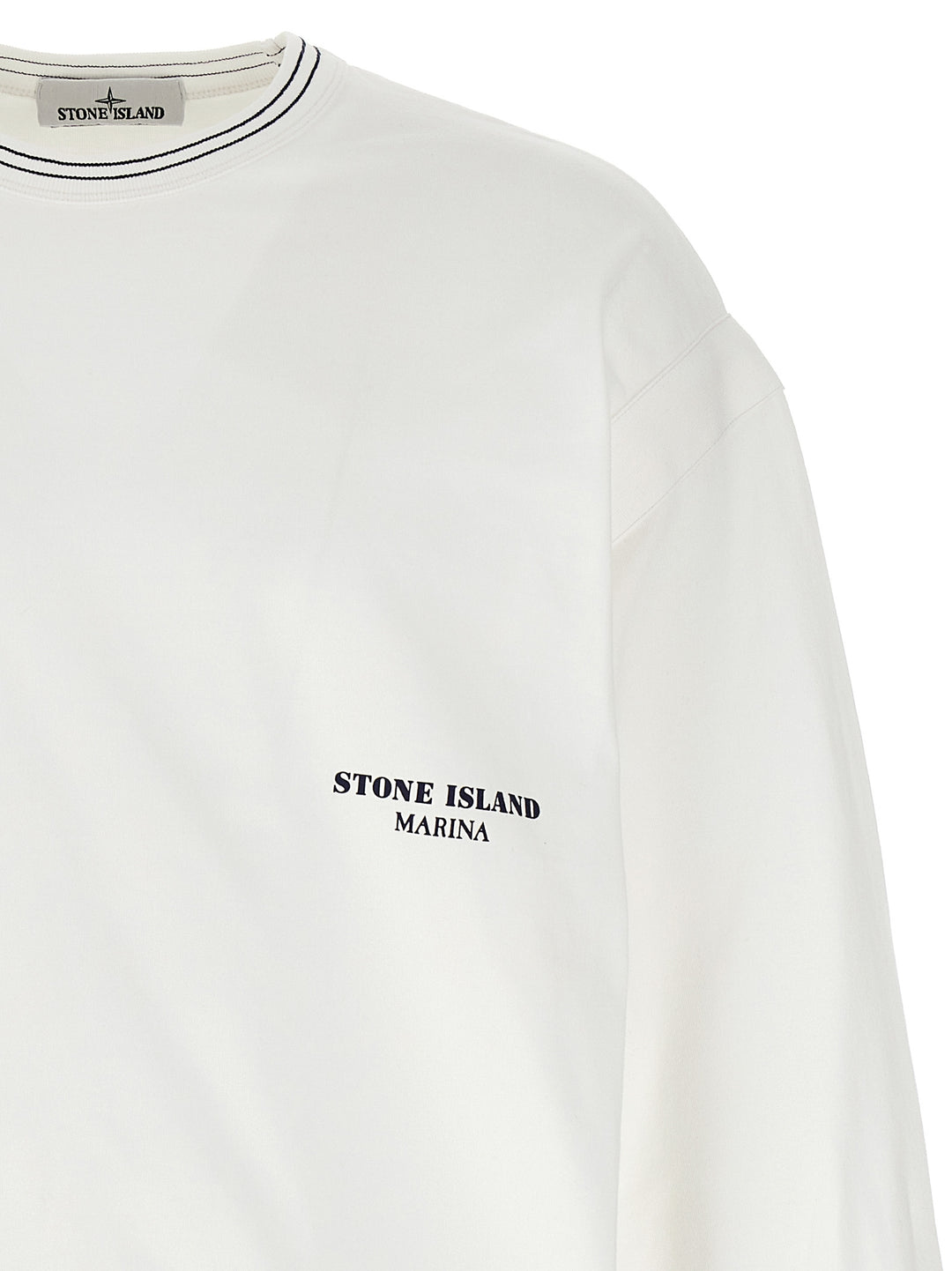 Logo Print Sweatshirt White