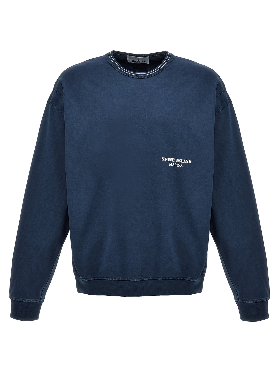 Logo Print Sweatshirt Blue