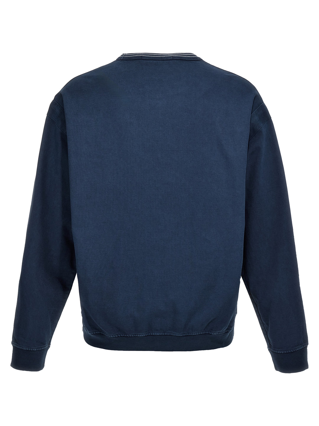 Logo Print Sweatshirt Blue