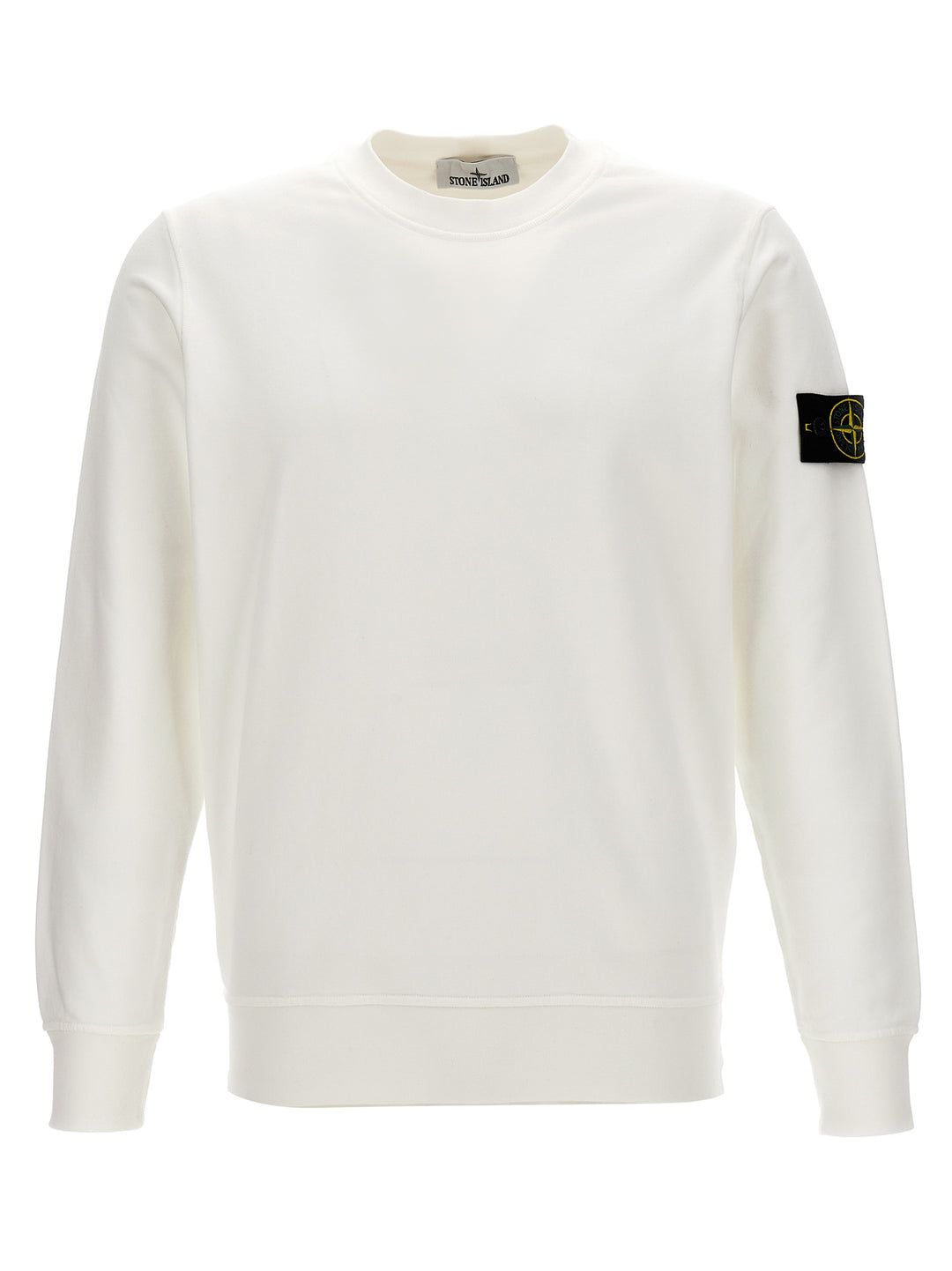 Logo Badge Sweatshirt White