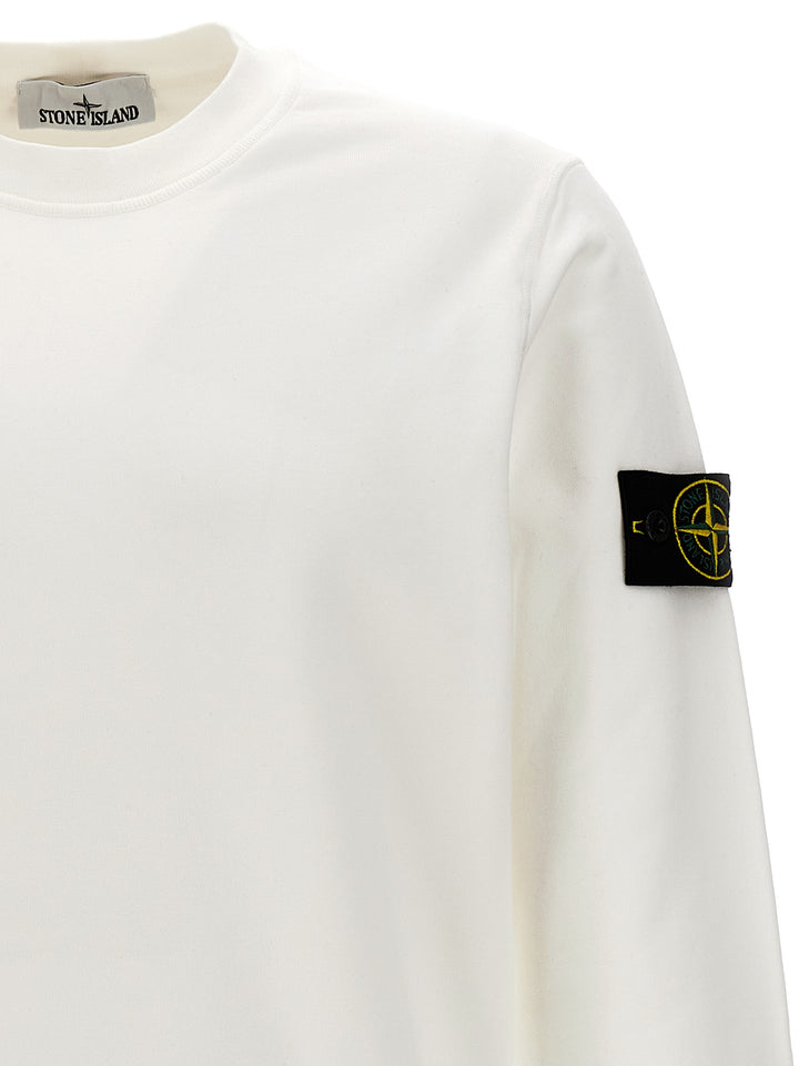 Logo Badge Sweatshirt White