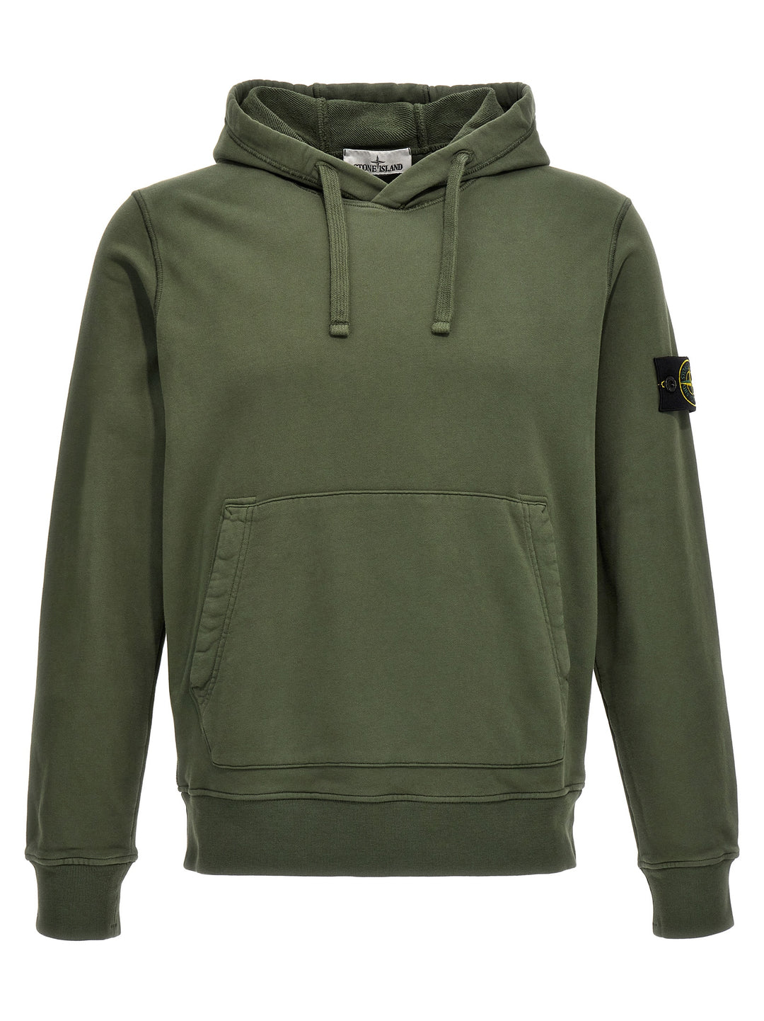 Logo Hoodie Sweatshirt Green