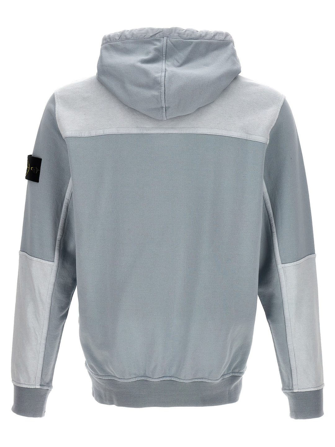 Logo Badge Hoodie Sweatshirt Light Blue