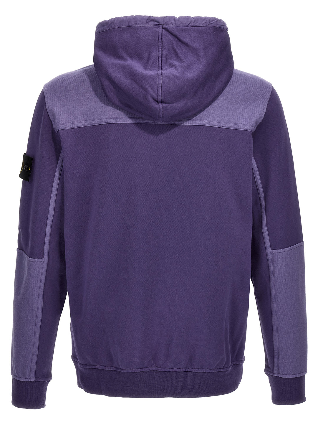 Logo Badge Hoodie Sweatshirt Purple