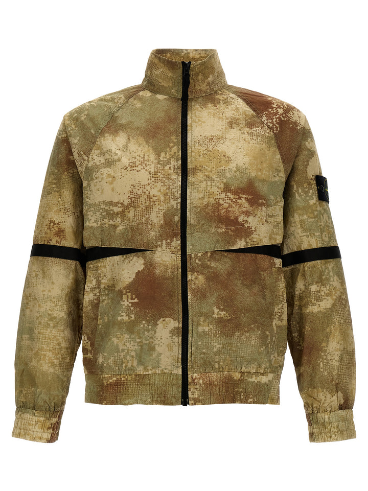 Camouflage Jacket Casual Jackets, Parka Green