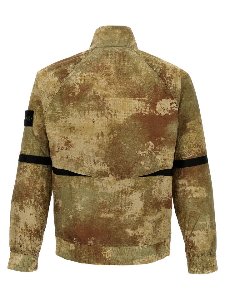 Camouflage Jacket Casual Jackets, Parka Green