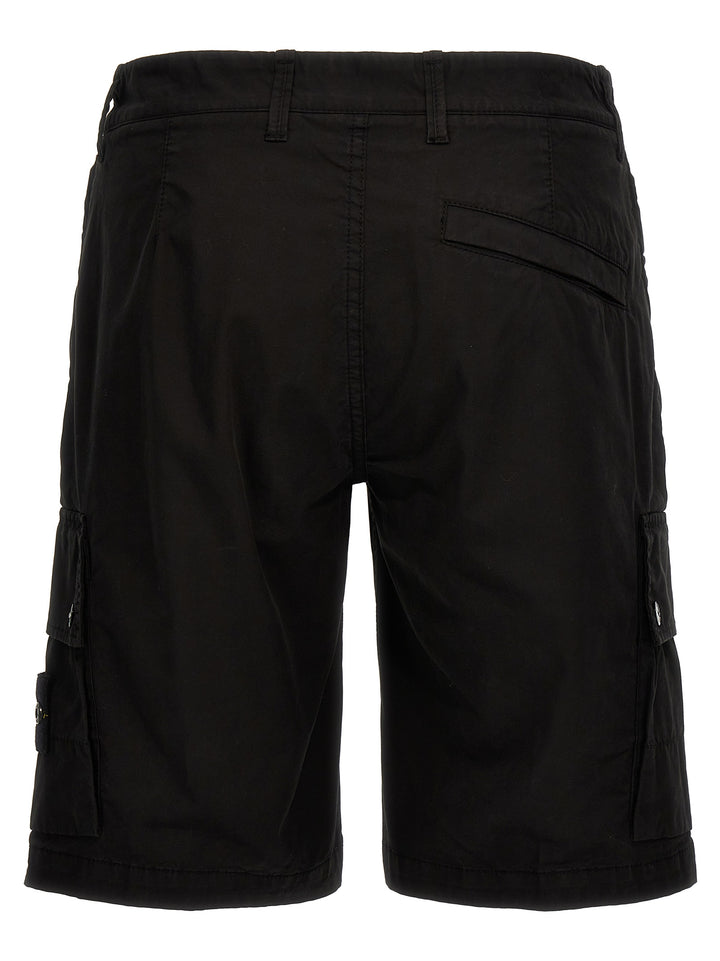 Logo Badge Bermuda Shorts Bermuda, Short Black