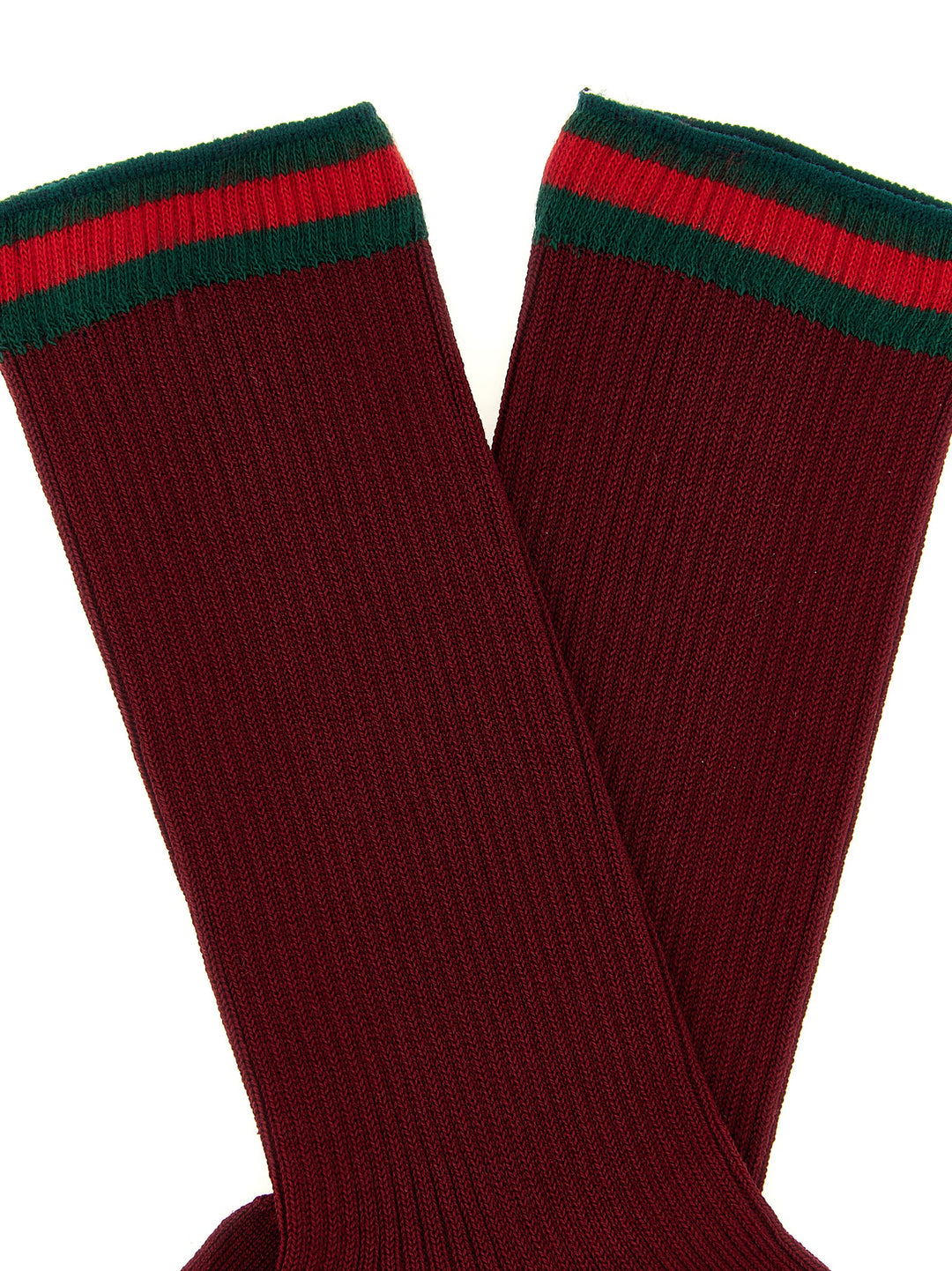Gucci Nastro Web Socks - Bordeaux | db1264c0860079fd2d15ca40ae7521428540aeb7
