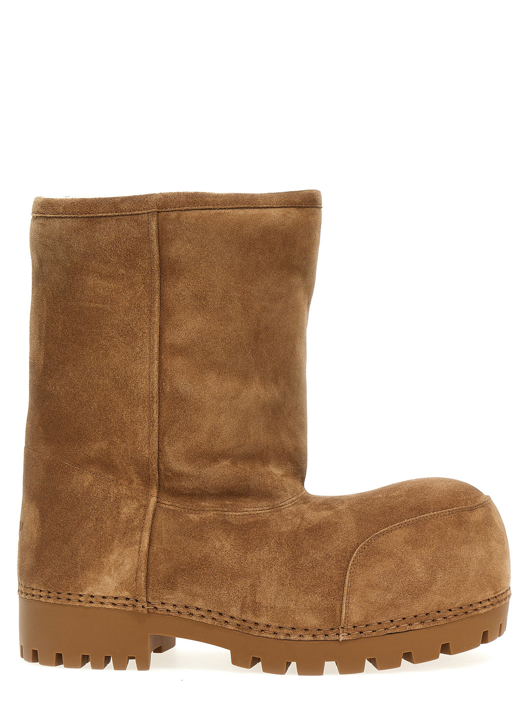 Alaska Fur Boots, Ankle Boots Brown