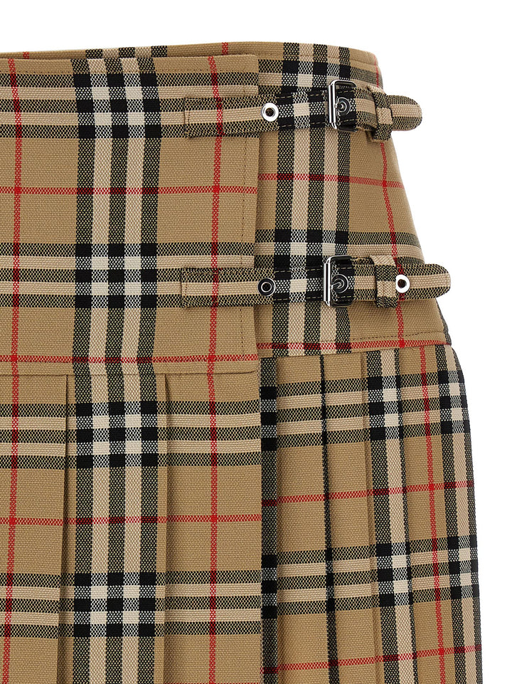 Burberry Kilt Skirt Skirts - Beige | eeaa6d5accb5e440449d01c090b78179f9ef5f7f