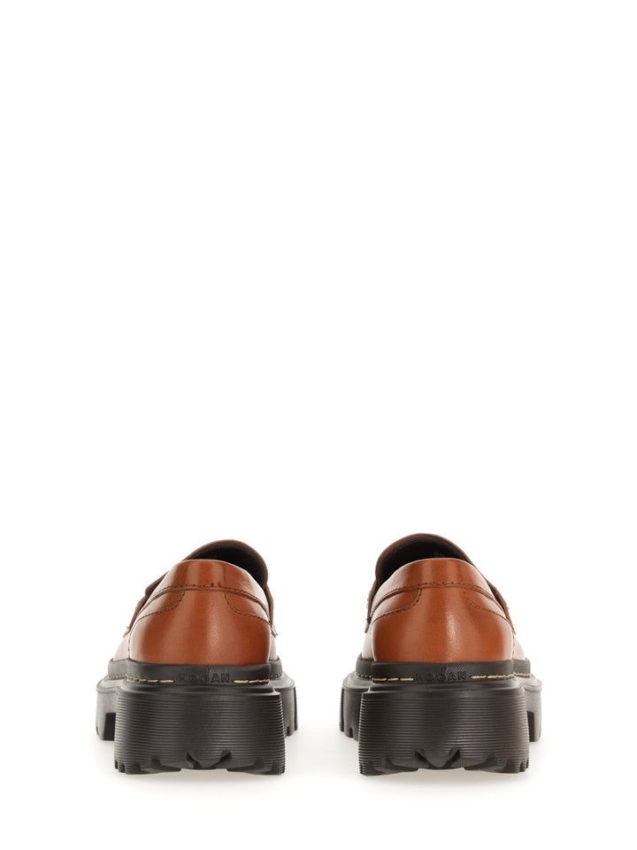 Hogan Loafers - Brown | Wanan Luxury