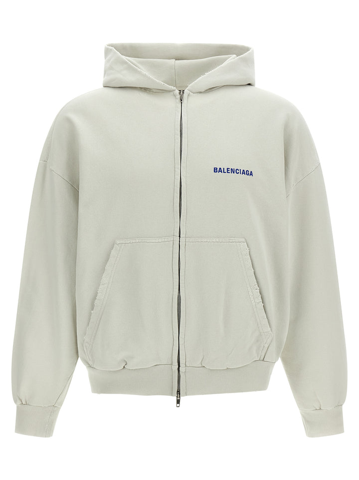 Balenciaga Balenciaga Back Sweatshirt - Beige | d0da5d31f78d93321960ef917f0788123a9e1ae8
