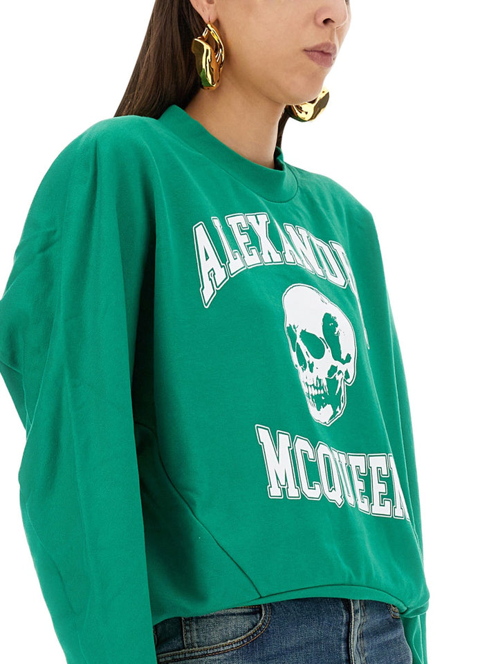 Alexander McQueen Sweatshirts - Green | Wanan Luxury