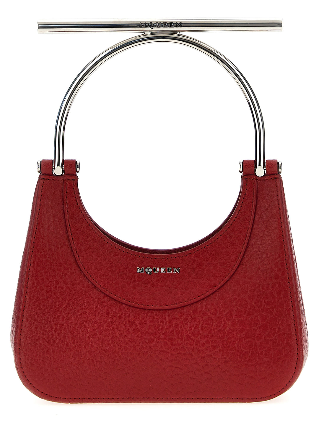 Mini Cross-Bar Hand Bags Red