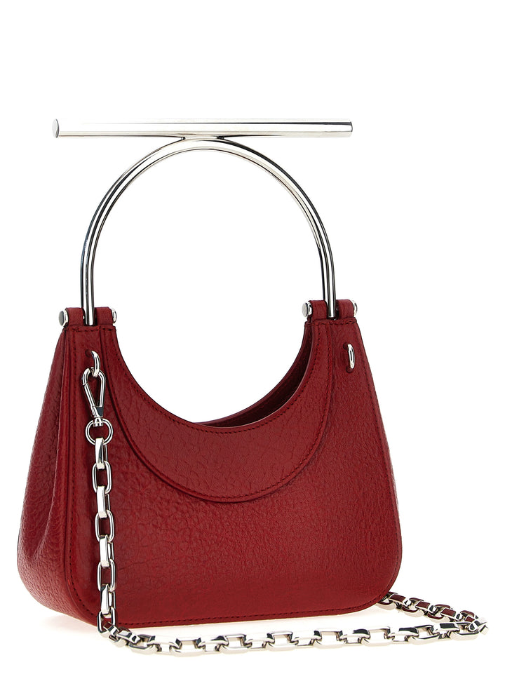 Mini Cross-Bar Hand Bags Red