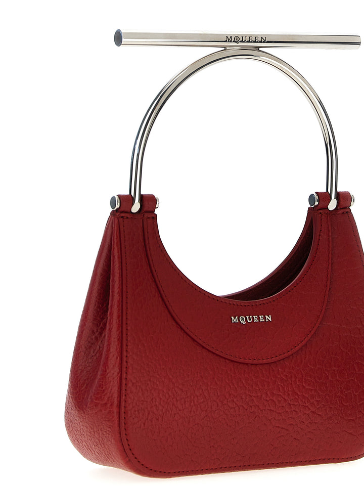 Mini Cross-Bar Hand Bags Red