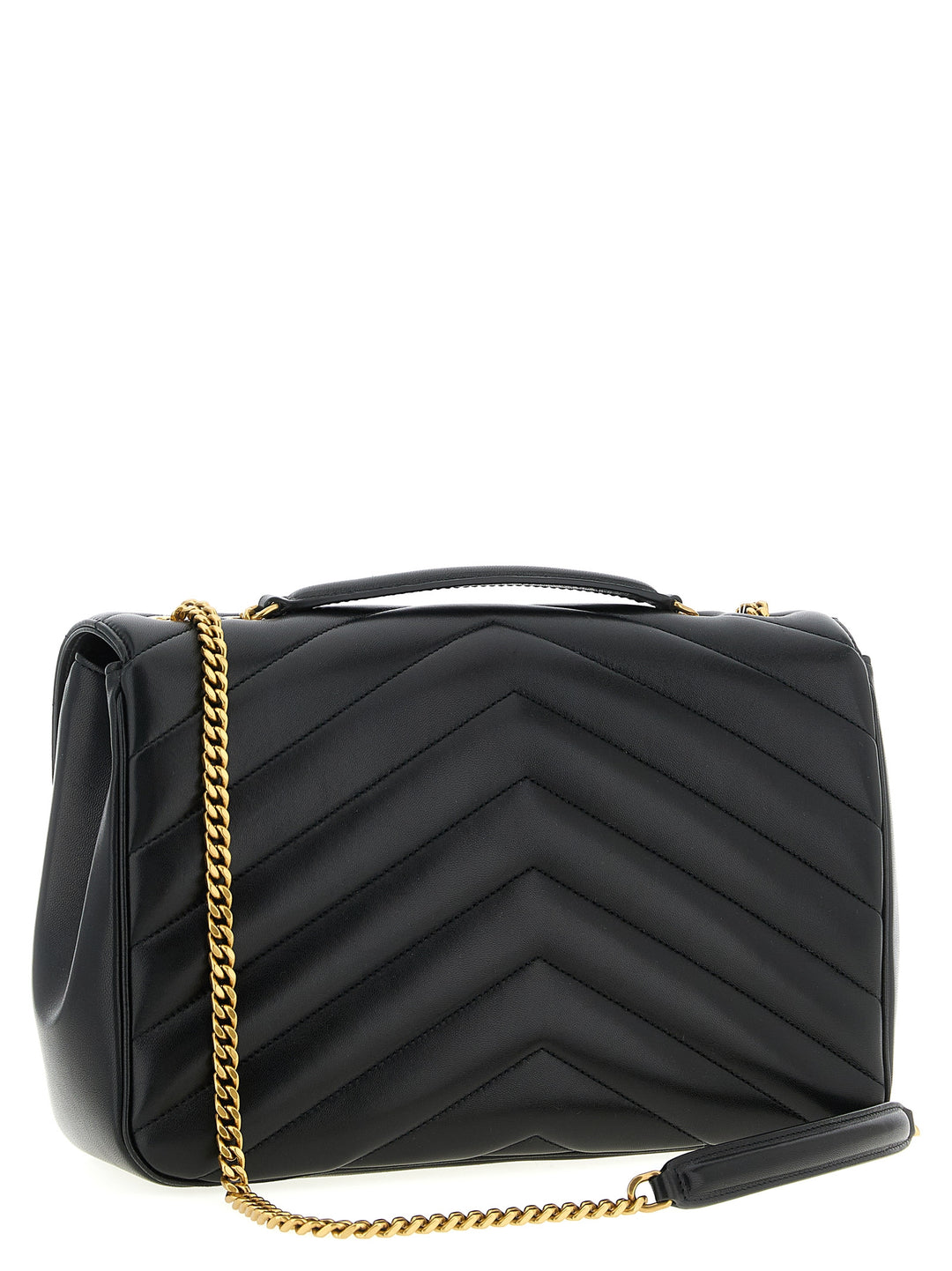 Saint Laurent Loulou Shoulder Bags - Black | 5730be2636efa8c9fa0dcbb6581717100c0c7d66